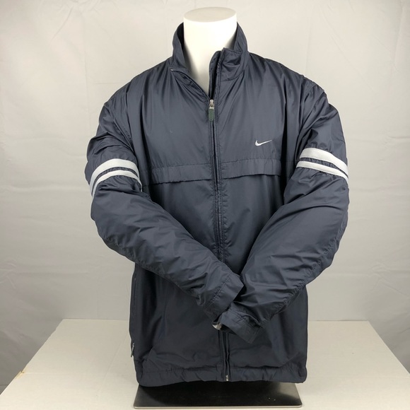 Nike Other - Nike Gray and White Windbreaker Performance Jacket